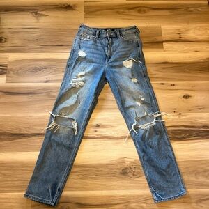 Hollister Ultra High-Rise Blue Jeans